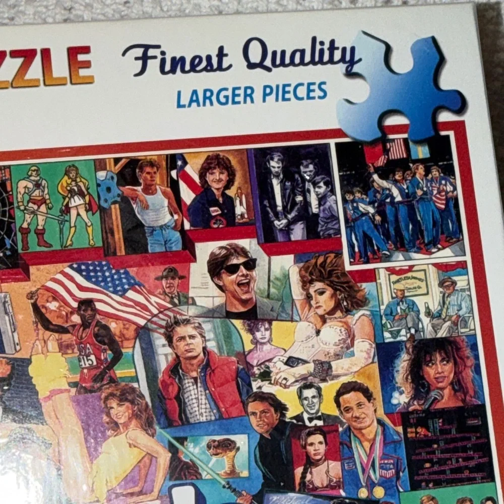 White Mountain 1980's‎ Collage Puzzle NEW